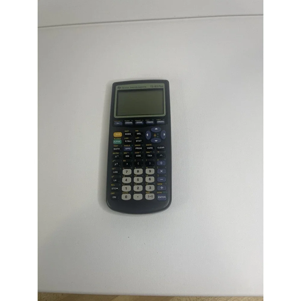 Texas‎ Instruments TI-83 Plus Graphing Calculator - Black Tested Works